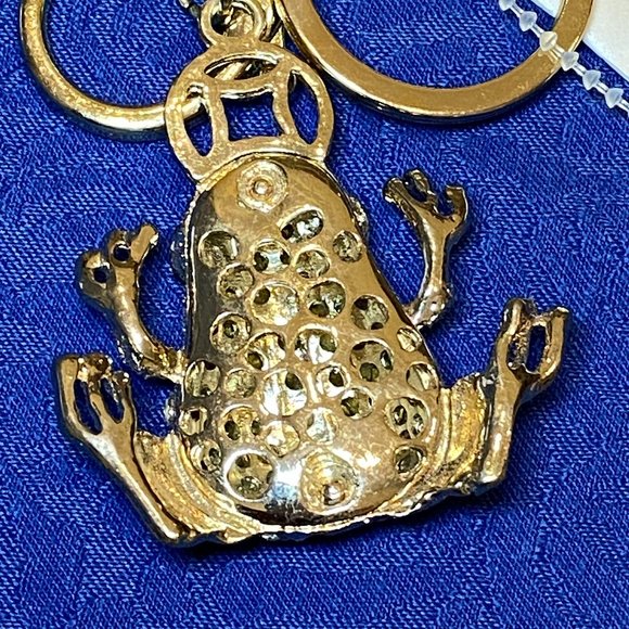 NEW Bling Bling Frog Key Chain *Stocking Stuffer* - Picture 4 of 4